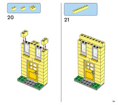 LEGO 11035 instructions page 55 – build guide