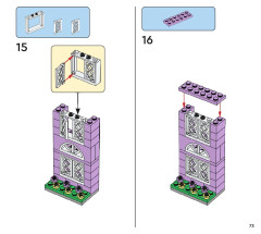 LEGO 11035 instructions page 73 – build guide