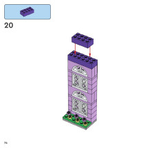 LEGO 11035 instructions page 76 – build guide