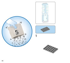 LEGO 11035 instructions page 80 – build guide