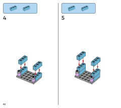 LEGO 11035 instructions page 82 – build guide