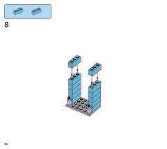 LEGO 11035 instructions page 84 – build guide