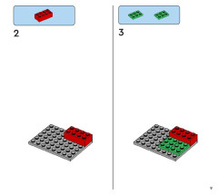 LEGO 11035 instructions page 9 – build guide