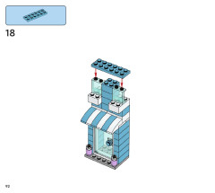 LEGO 11035 instructions page 92 – build guide