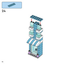 LEGO 11035 instructions page 96 – build guide