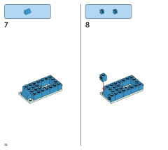 LEGO 11036 instructions page 10 – build guide