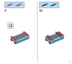 LEGO 11036 instructions page 11 – build guide