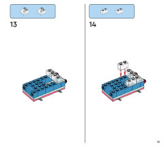 LEGO 11036 instructions page 13 – build guide
