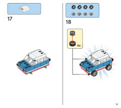 LEGO 11036 instructions page 15 – build guide