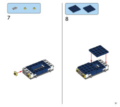 LEGO 11036 instructions page 21 – build guide