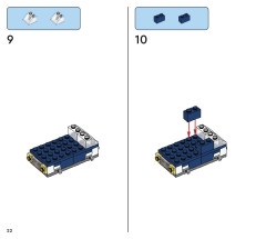 LEGO 11036 instructions page 22 – build guide