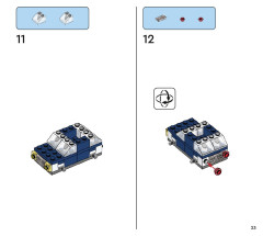 LEGO 11036 instructions page 23 – build guide