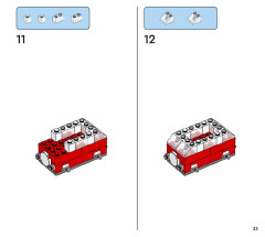 LEGO 11036 instructions page 33 – build guide