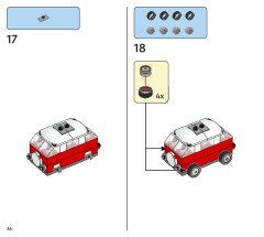 LEGO 11036 instructions page 36 – build guide