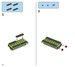 LEGO 11036 instructions page 56 – build guide