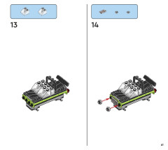 LEGO 11036 instructions page 61 – build guide
