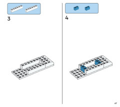 LEGO 11036 instructions page 67 – build guide