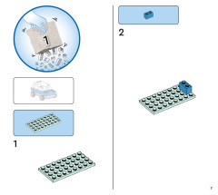 LEGO 11036 instructions page 7 – build guide