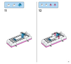 LEGO 11036 instructions page 71 – build guide