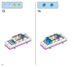 LEGO 11036 instructions page 72 – build guide