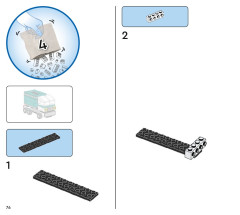 LEGO 11036 instructions page 76 – build guide