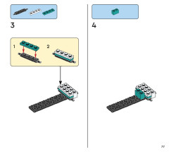 LEGO 11036 instructions page 77 – build guide