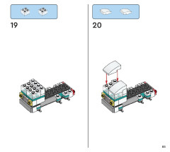 LEGO 11036 instructions page 85 – build guide