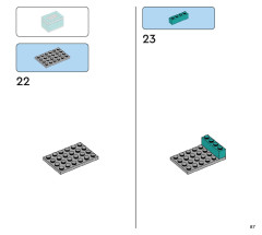 LEGO 11036 instructions page 87 – build guide