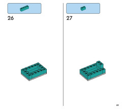 LEGO 11036 instructions page 89 – build guide