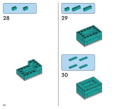 LEGO 11036 instructions page 90 – build guide