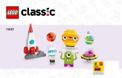 LEGO 11037 instructions page 1 – build guide