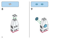 LEGO 11037 instructions page 10 – build guide