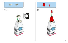 LEGO 11037 instructions page 11 – build guide