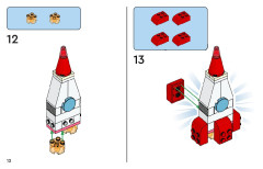 LEGO 11037 instructions page 12 – build guide