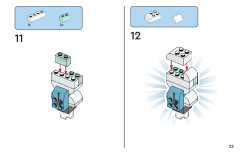 LEGO 11037 instructions page 23 – build guide