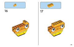 LEGO 11037 instructions page 35 – build guide