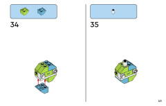 LEGO 11037 instructions page 45 – build guide