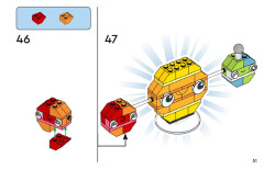 LEGO 11037 instructions page 51 – build guide