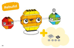 LEGO 11037 instructions page 52 – build guide