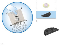 LEGO 11037 instructions page 54 – build guide