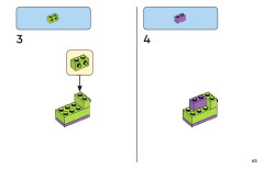 LEGO 11037 instructions page 65 – build guide