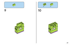 LEGO 11037 instructions page 69 – build guide