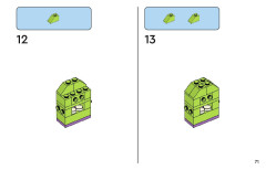 LEGO 11037 instructions page 71 – build guide