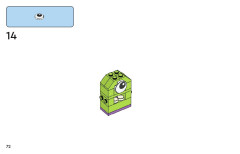 LEGO 11037 instructions page 72 – build guide