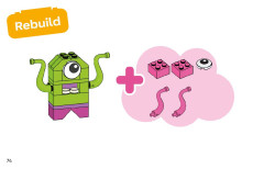 LEGO 11037 instructions page 74 – build guide