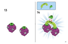 LEGO 11038 instructions page 17 – build guide