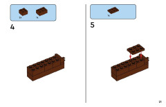 LEGO 11038 instructions page 21 – build guide