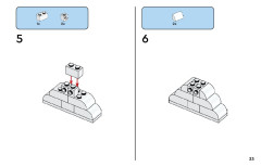 LEGO 11038 instructions page 33 – build guide