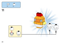LEGO 11038 instructions page 48 – build guide