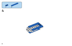 LEGO 11038 instructions page 8 – build guide